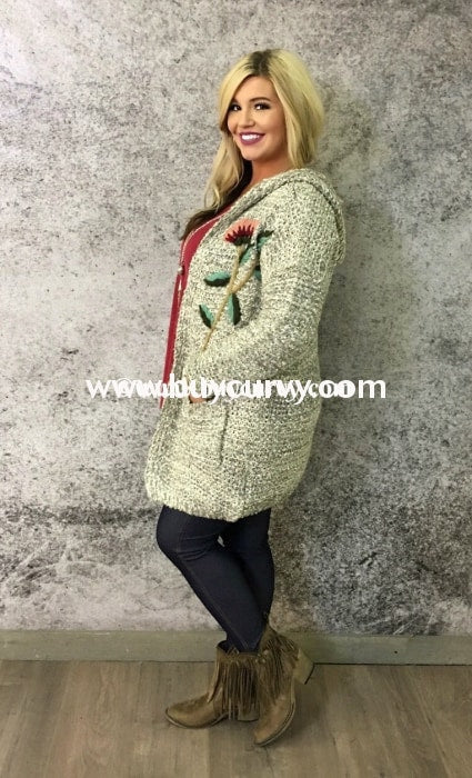 Ot-P Stone Gray Selfie Couture Knit Cardi Sale!! Outerwear
