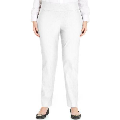 BT-A  M-109   {Charter Club} White Pants Retail $69.50 PLUS SIZE 24WP