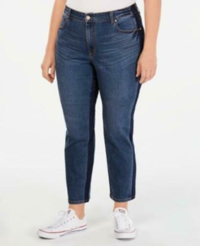 BT-G  M-109   {Style & Co} Blue Two Tone Jeans Retail $69.50 PLUS SIZE 18W