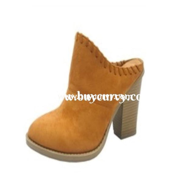 Shoes-Wild Diva Whiskey Color Suede Sale! Shoes